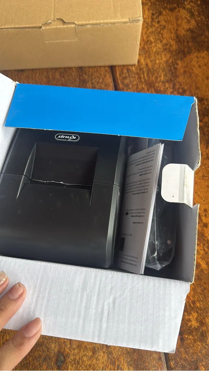Vendo kit de impressora termica e leitor de codigo de barras - Foto 2