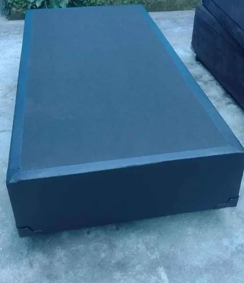 Base Cama Box Solteiro 88x188 Corino ou Suede Cores - Foto 4