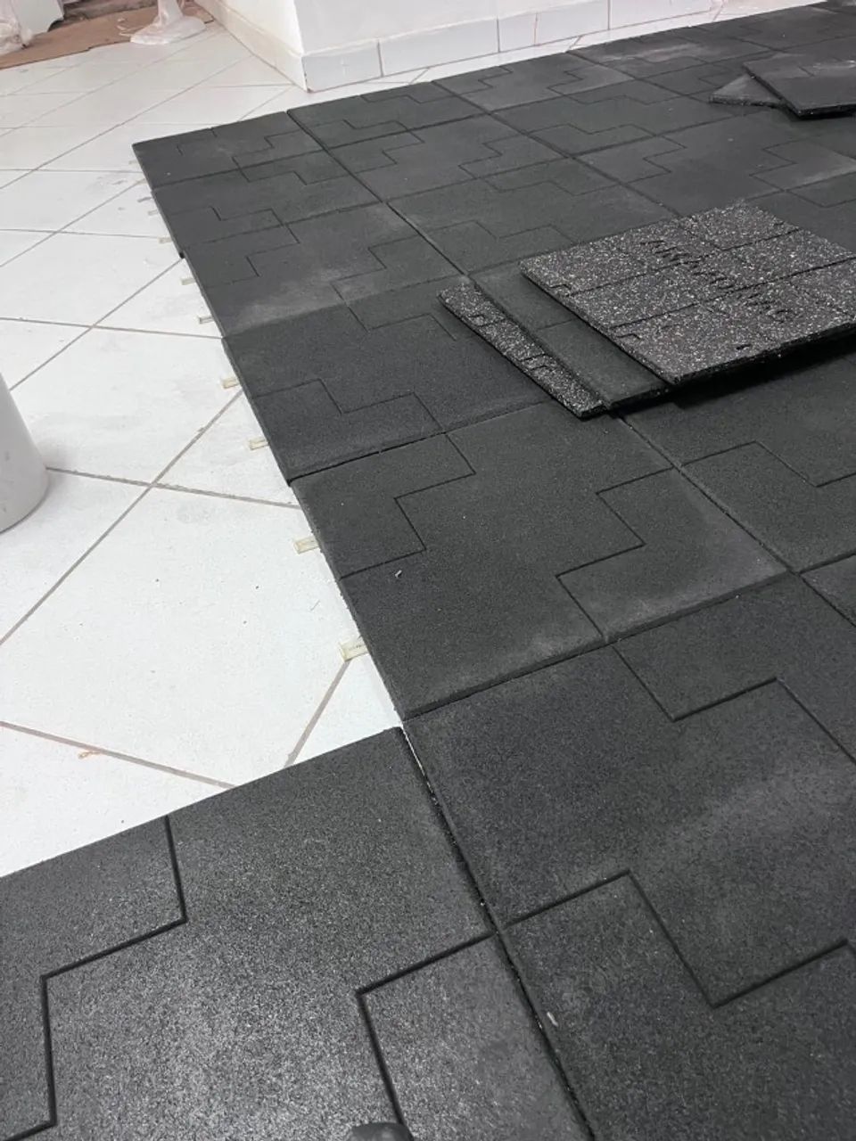 Piso emborrachado 50x50