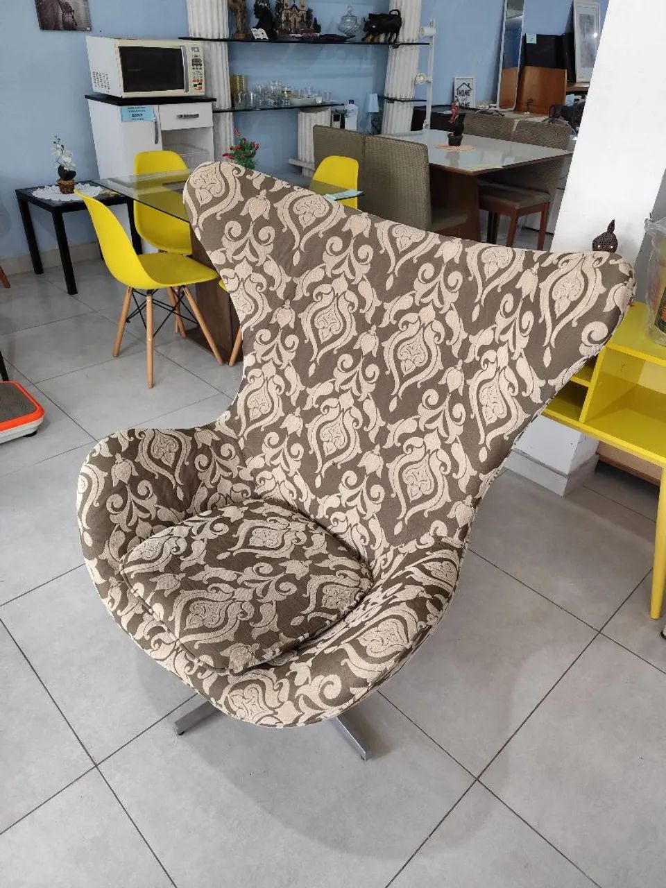 Poltrona Giratória Egg  - Foto 4