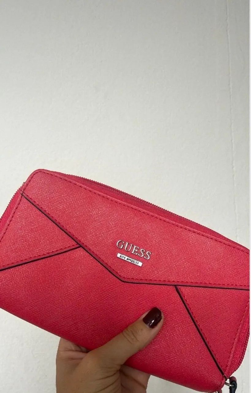 Carteira Guess vermelha