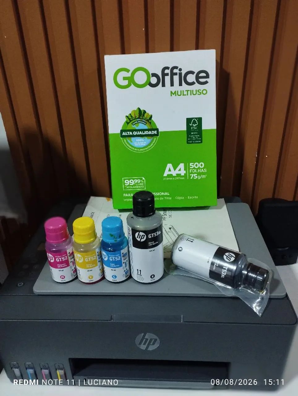 Impressora hp+ BRINDES 