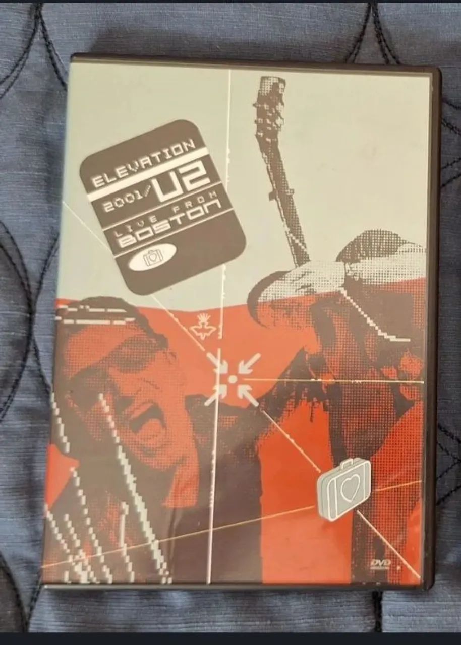 DVD duplo U2 Live in Boston<br>