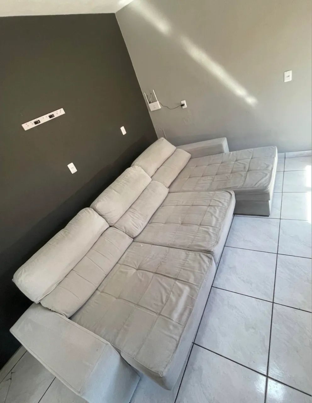 Vendo sofá grande 3.30m retrátil  - Foto 3