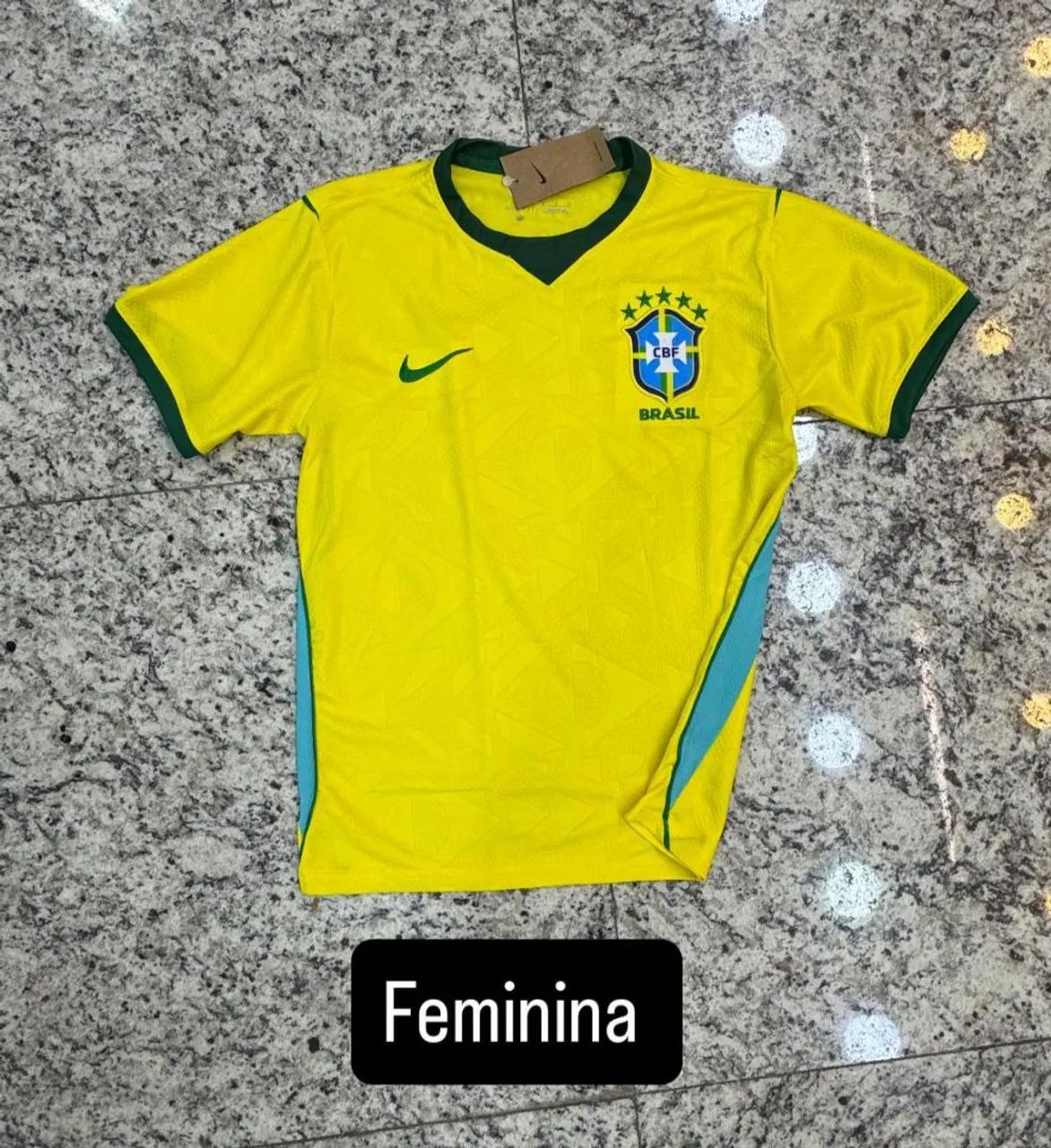 CAMISAS FEMININAS DO BRASIL DRI FIT - Foto 3