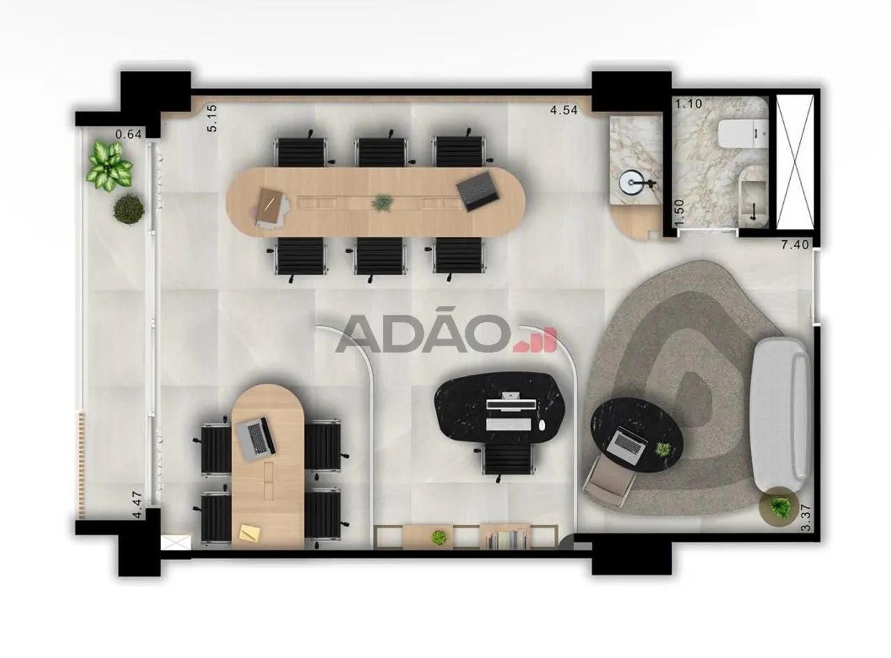 SALA COMERCIAL À VENDA NO SETOR BUENO  METROPOLITAN BUENO - 39,30 M²  1 VAGA  GOIÂNIA - Foto 6