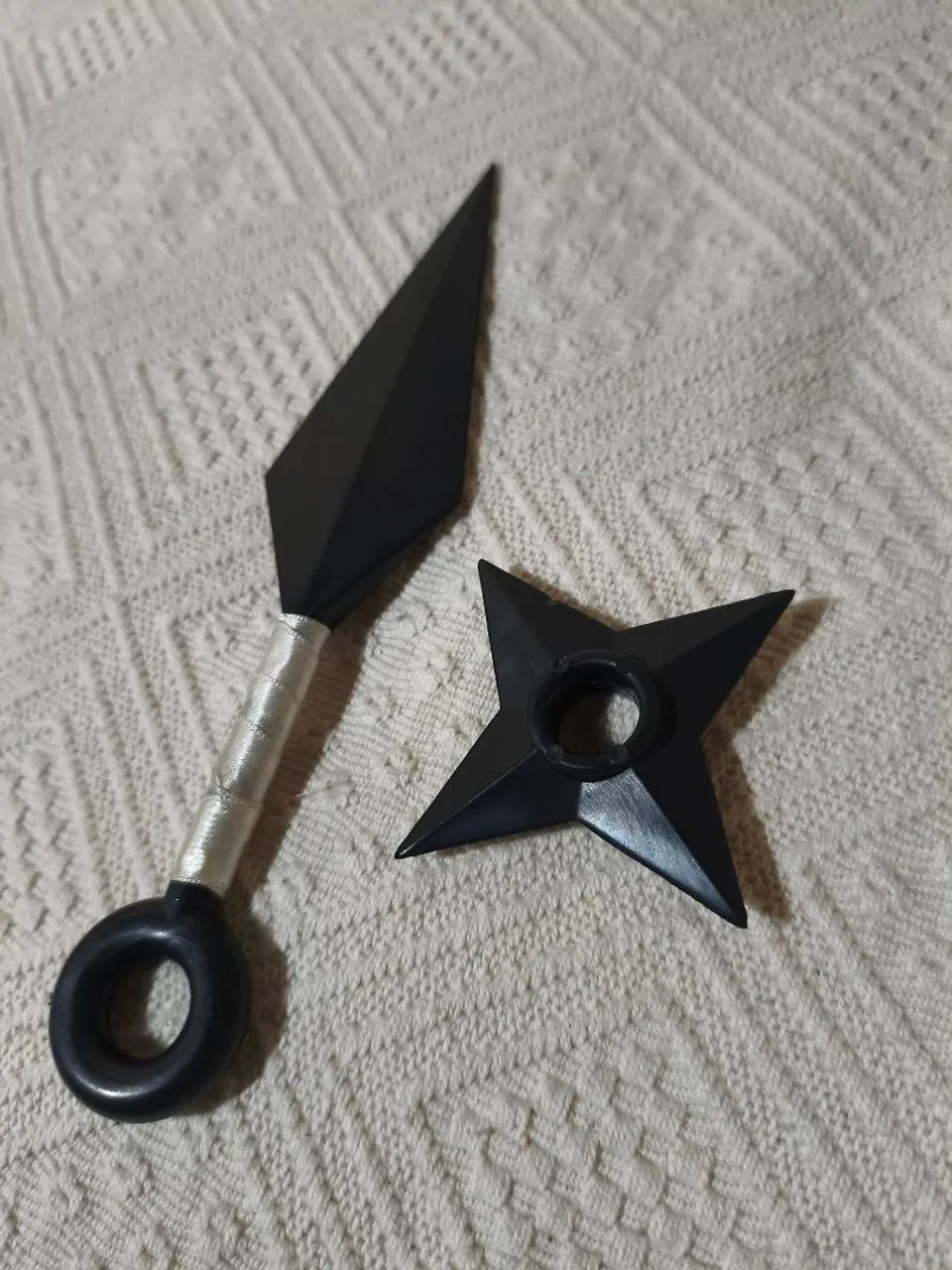 Kit ninja - Kunai e uma Shuriken