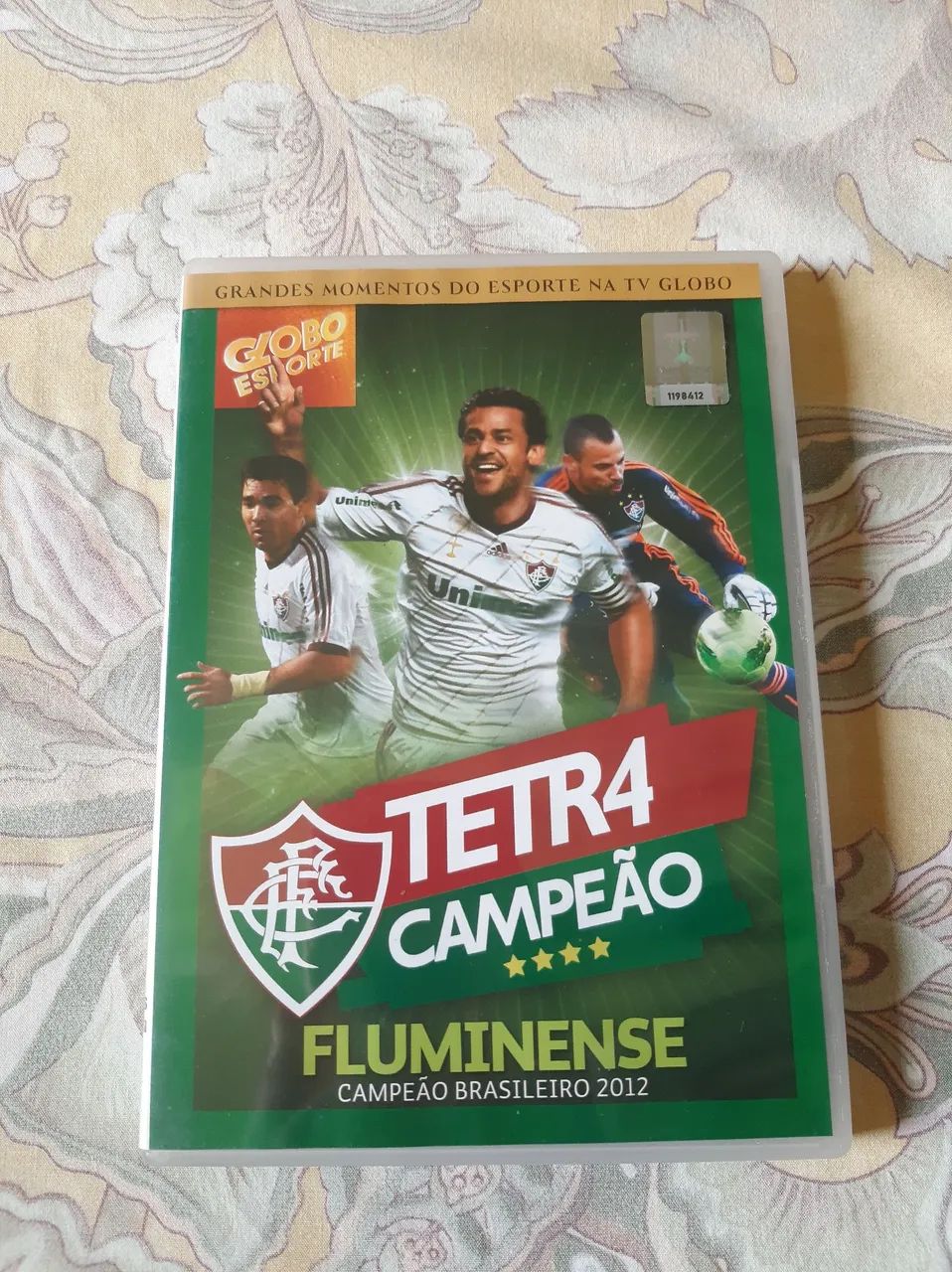 Dvd Fluminense Tetra campeão Original 