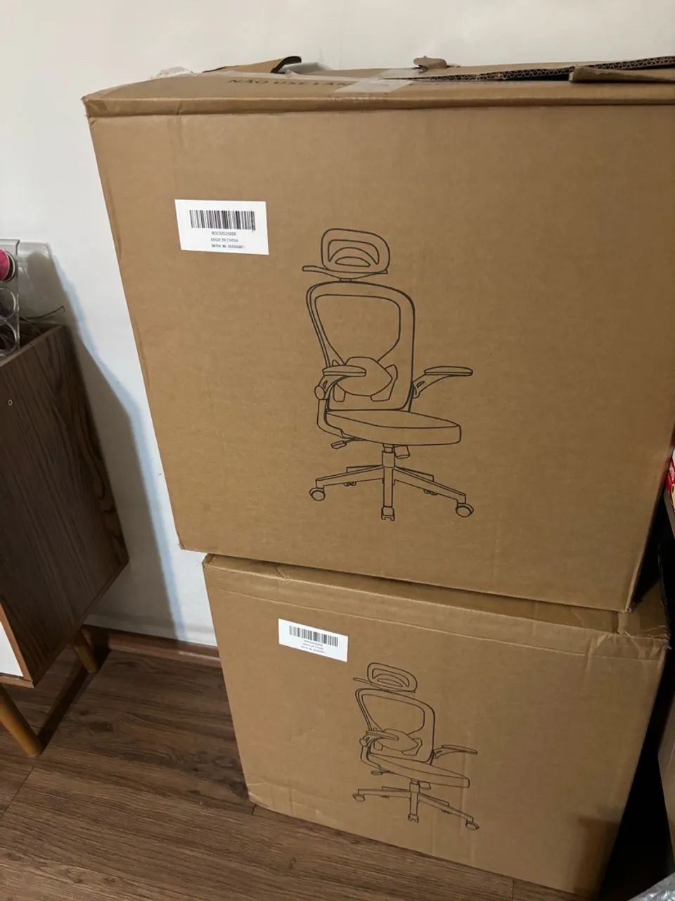 Cadeira Escritório Ergonômica Com Apoios De Cabeça e Lombar - Foto 3