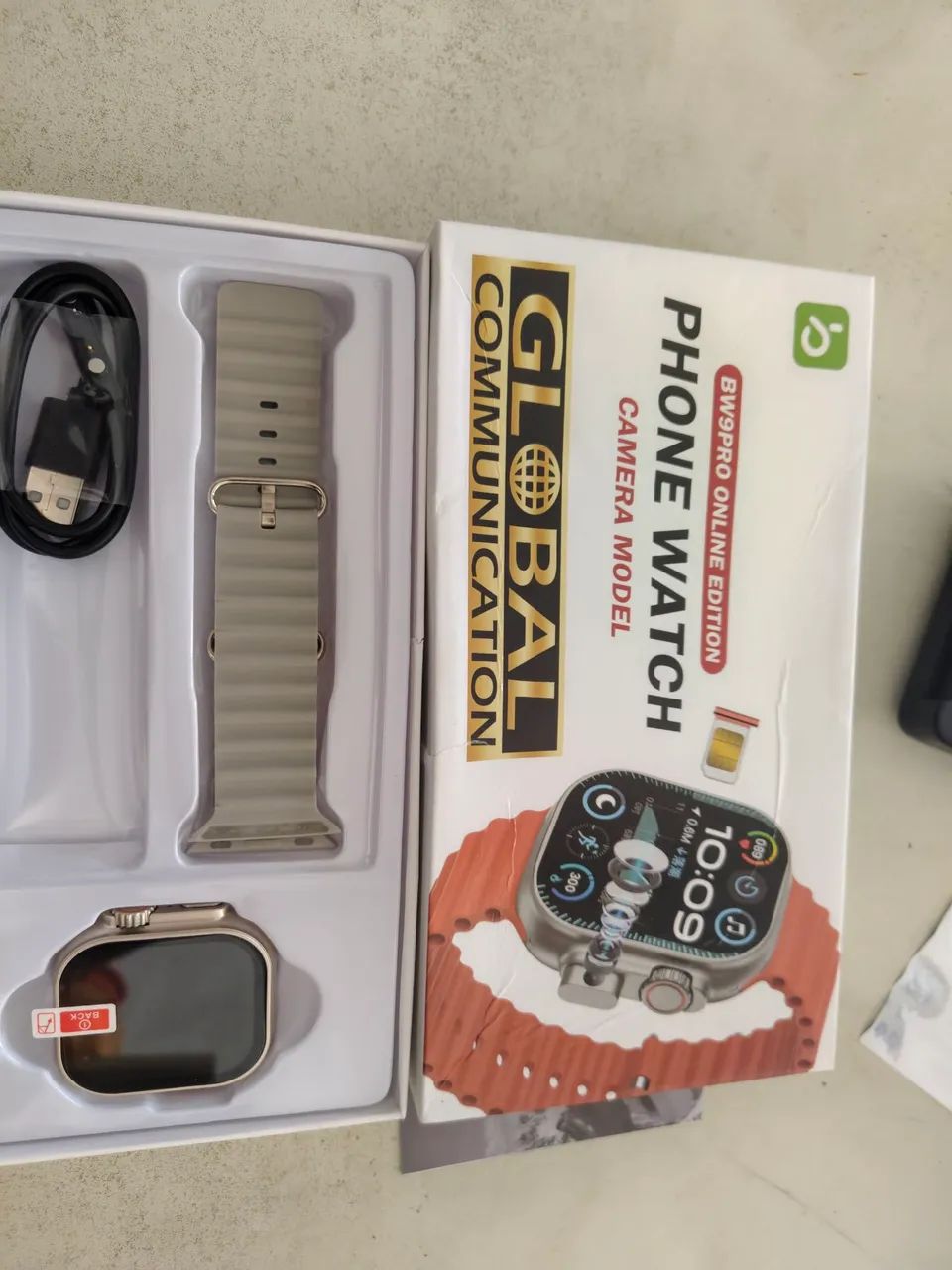 Relógio celular pega chip tem câmera zero na caixa  - Foto 4