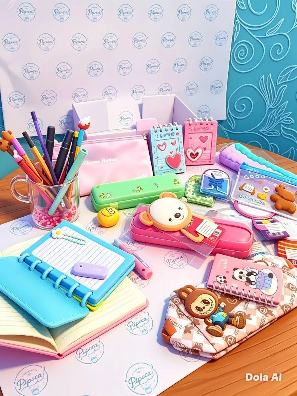 Papelaria Pipoca Kit 10 UN - Foto 3