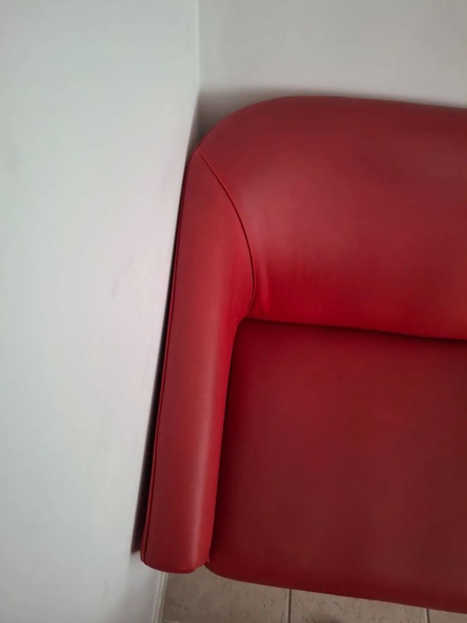 Sofá vermelho - Foto 4