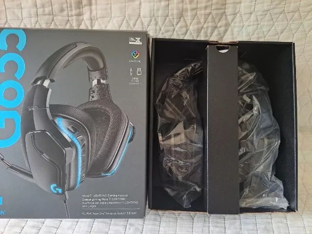 Headset Gamer Logitech G635 Original Completo - Foto 4