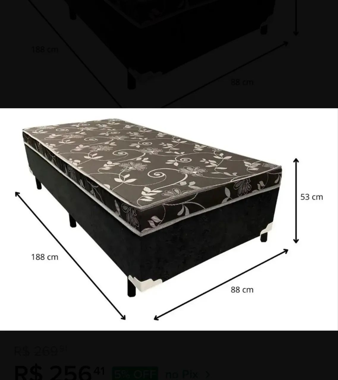 Cama de solteiro
