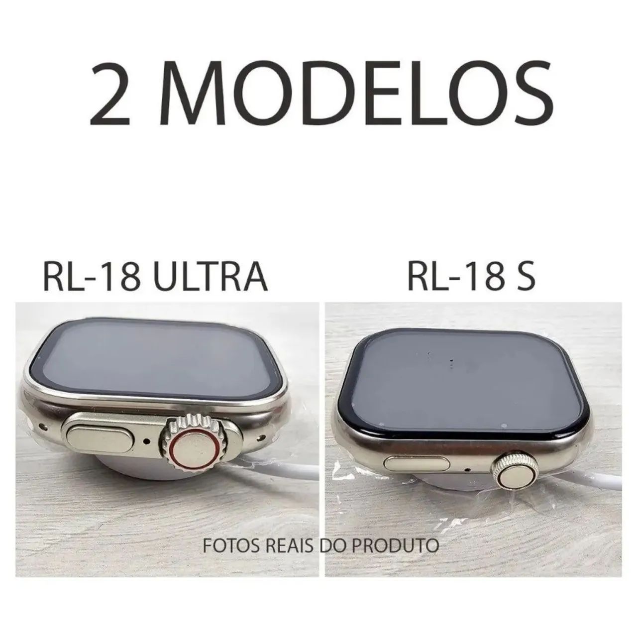 Kit de 2 Relógios digital smartwatch NOVOS/LACRADOS - Foto 5