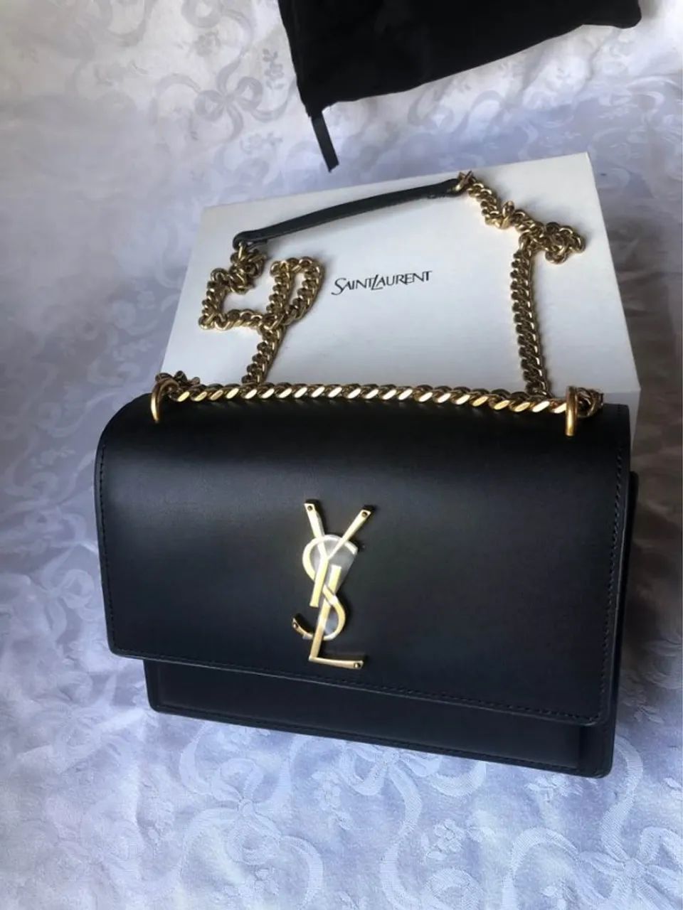 Bolsa YSL Sunset Shoulder Bag - Foto 4