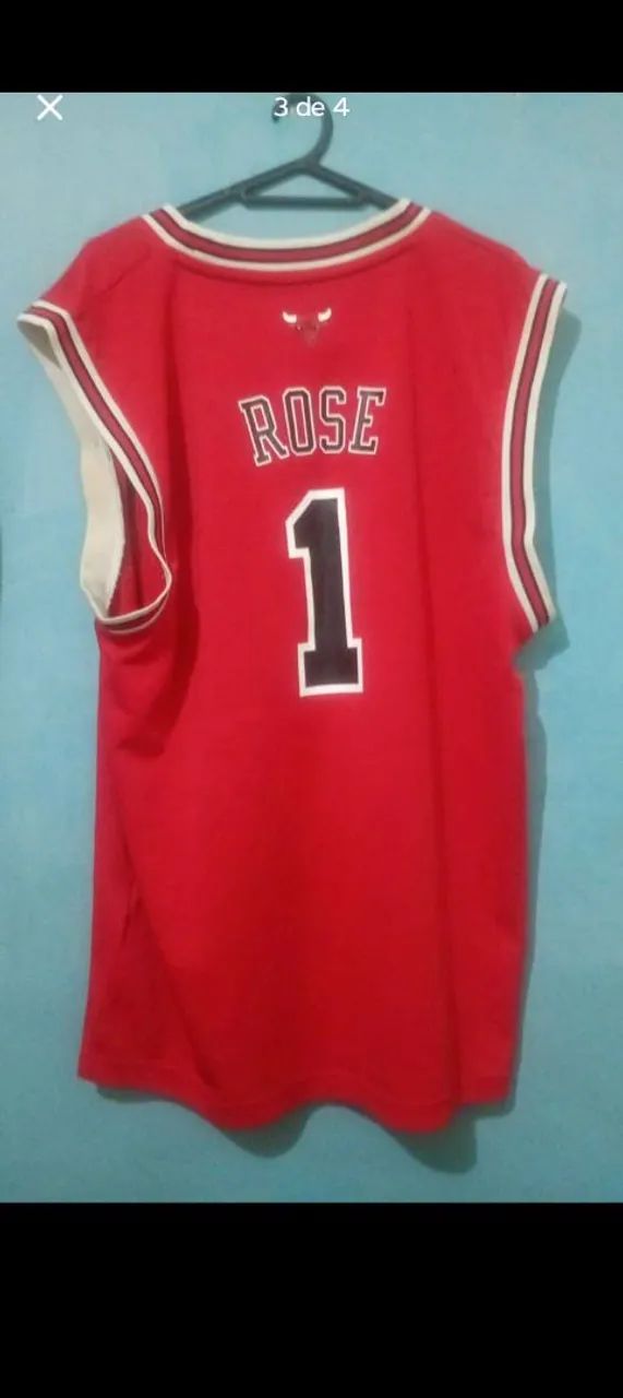 Camisa Chicago Bulls Adidas  - Foto 3