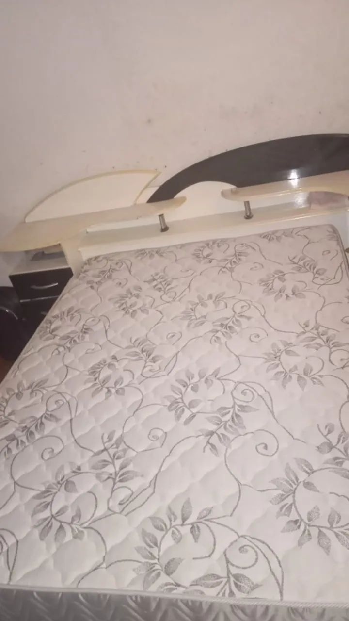 Cama de casal com baú - Foto 2