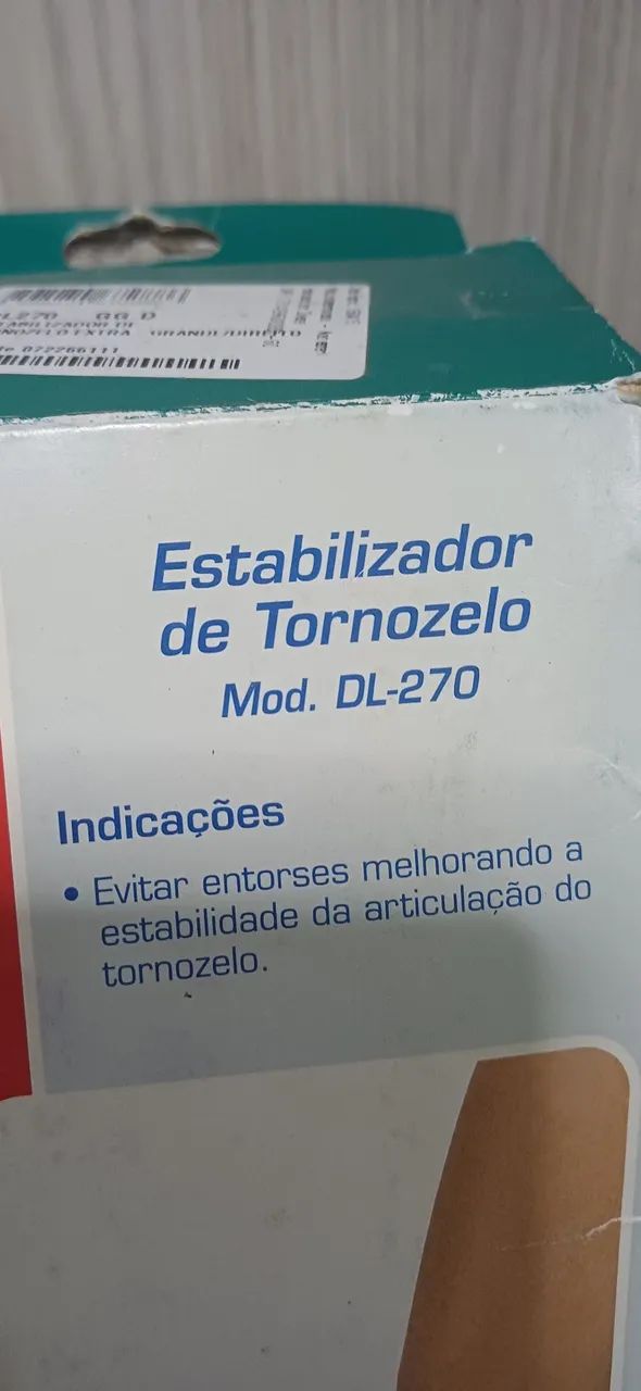 Estabilizador de tornozelo GG D novo - Foto 3