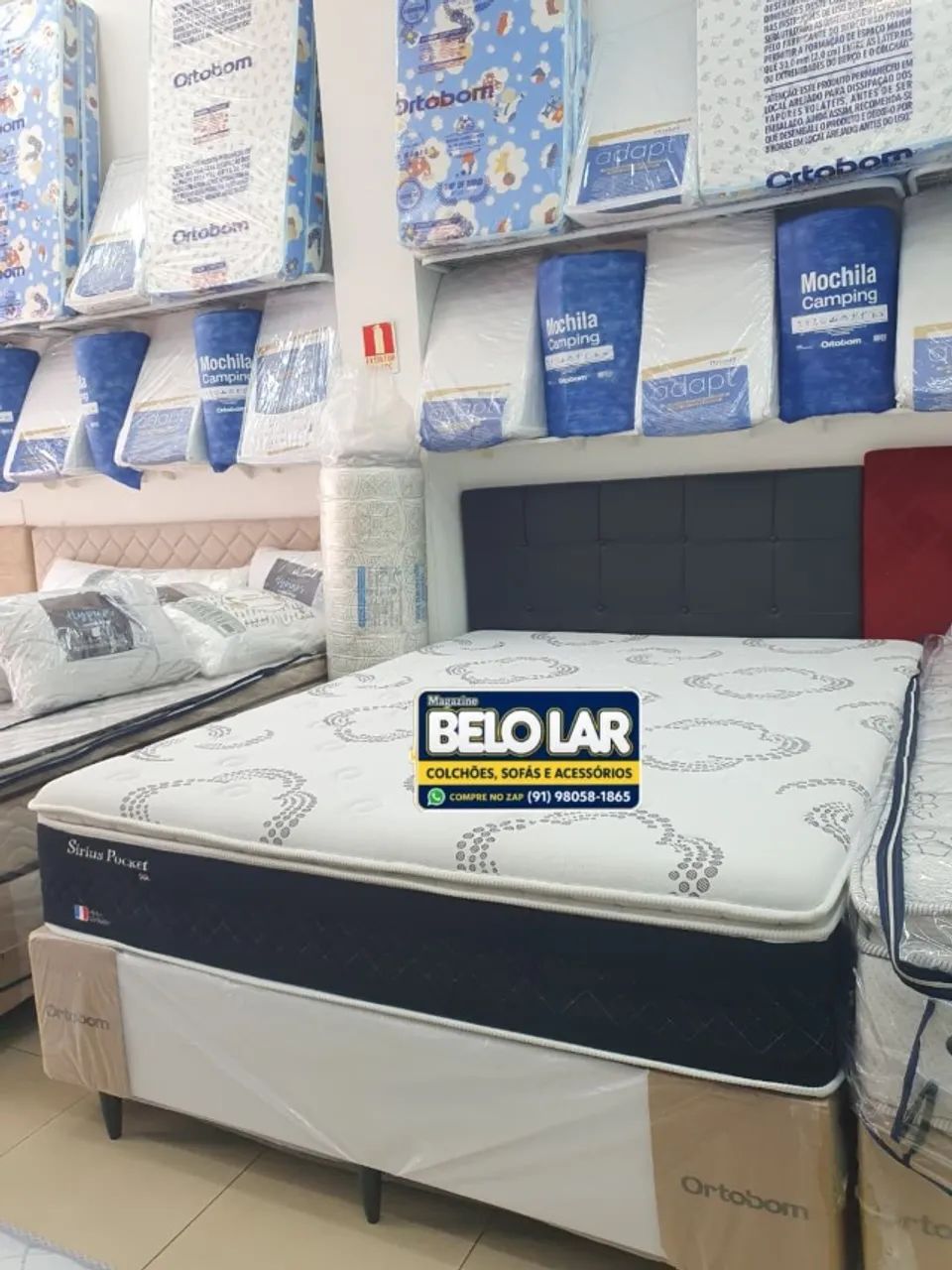 Cama Casal Sirius Pocket