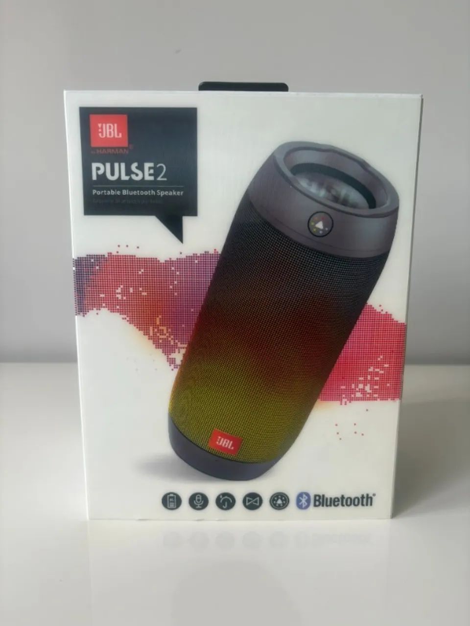 Caixa de Som Bluetooth JBL Pulse 2 Original Usada Completa c/ Caixa
