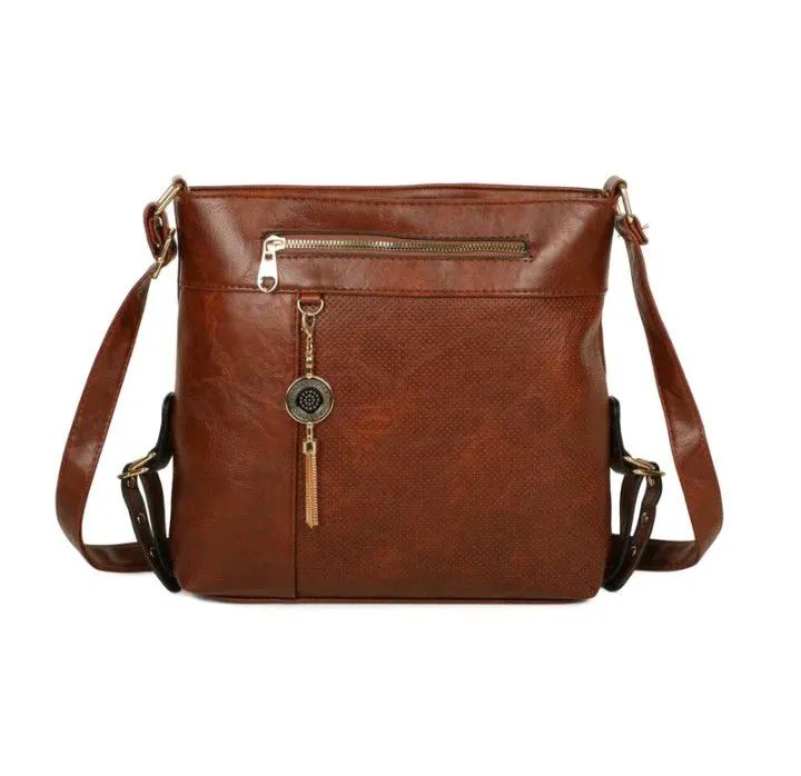 Bolsa de ombro couro sintético PU prêmio. - Foto 3