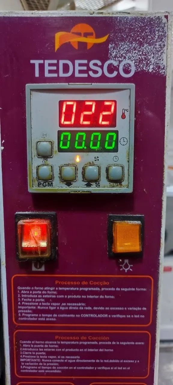 Forno Turbo Industrial Tedesco - 5 esteiras, Bom estado - Foto 3