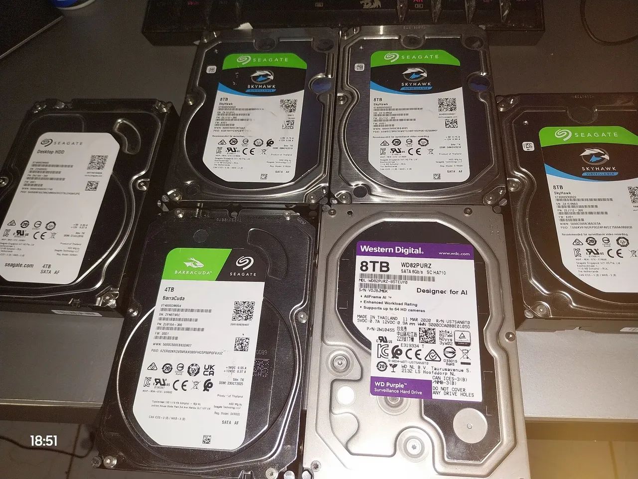 HDs para NVR/DVR