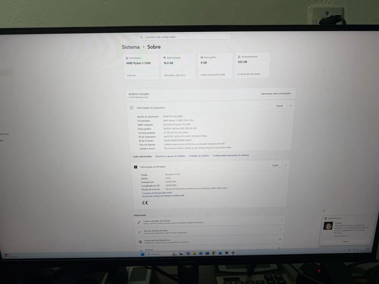CPU GAMER RYZEN 5 5500 - Foto 4