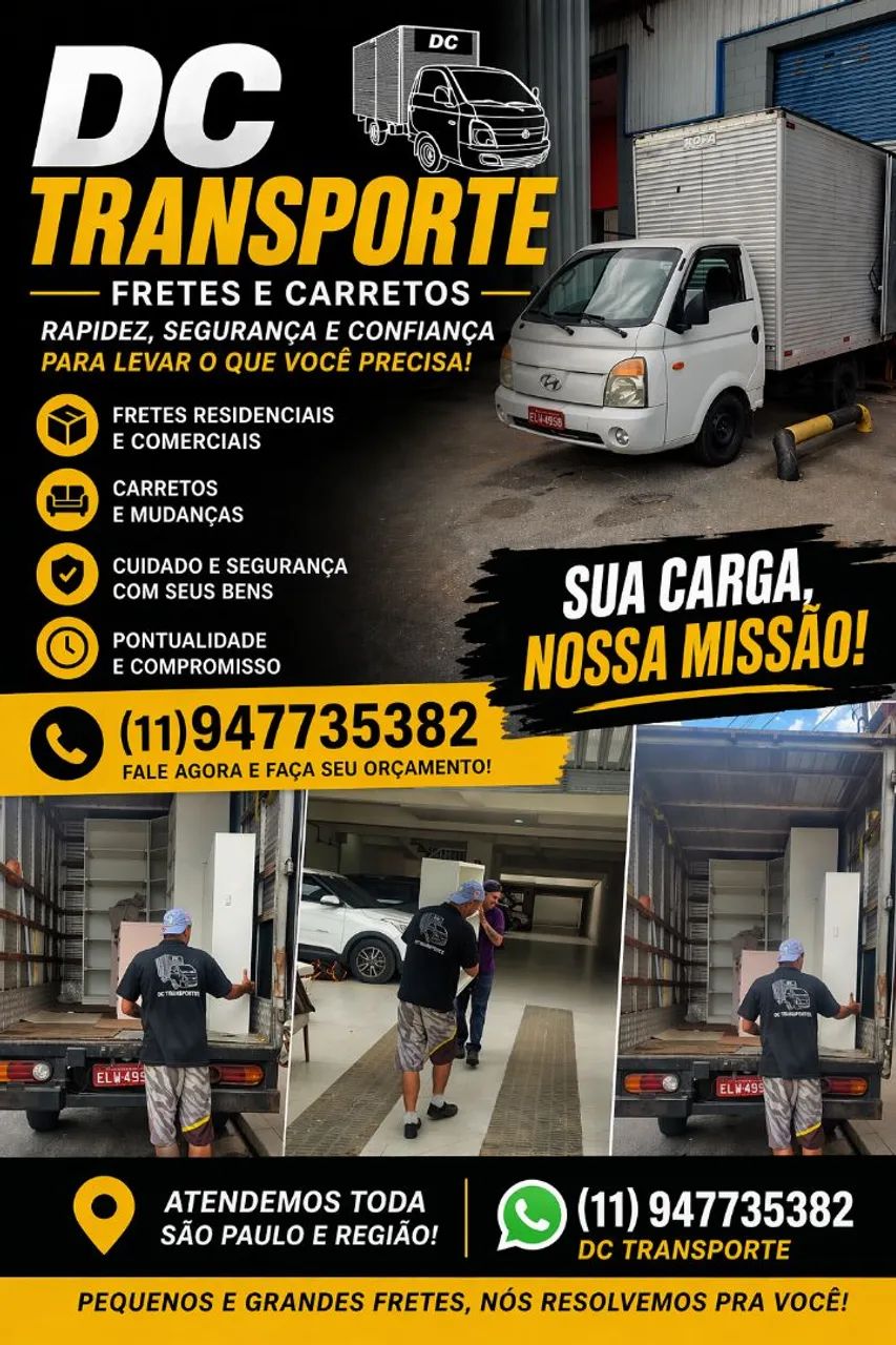 Frete e carreto 
