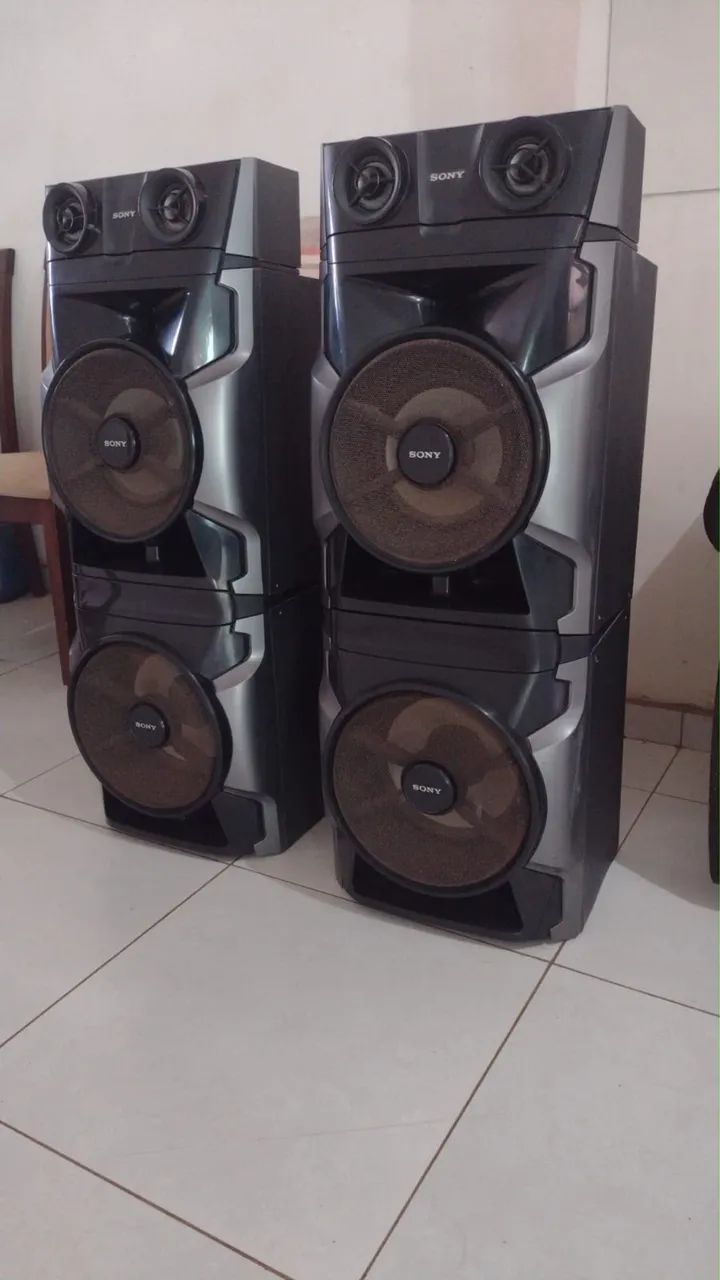 Caixas de som Sony 