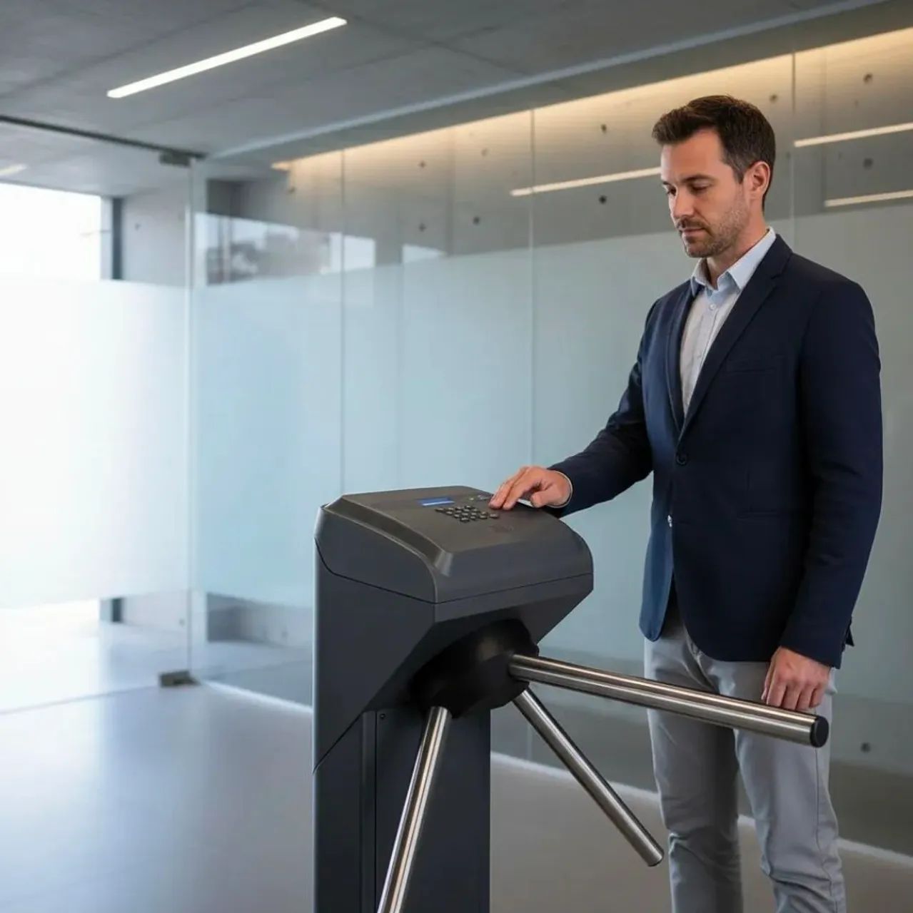 Catraca eletrônica topdata SENHA