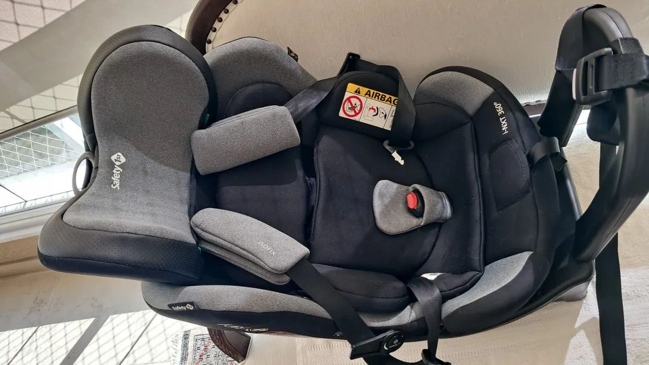Cadeirinha de bebê com giro 360° - Foto 2
