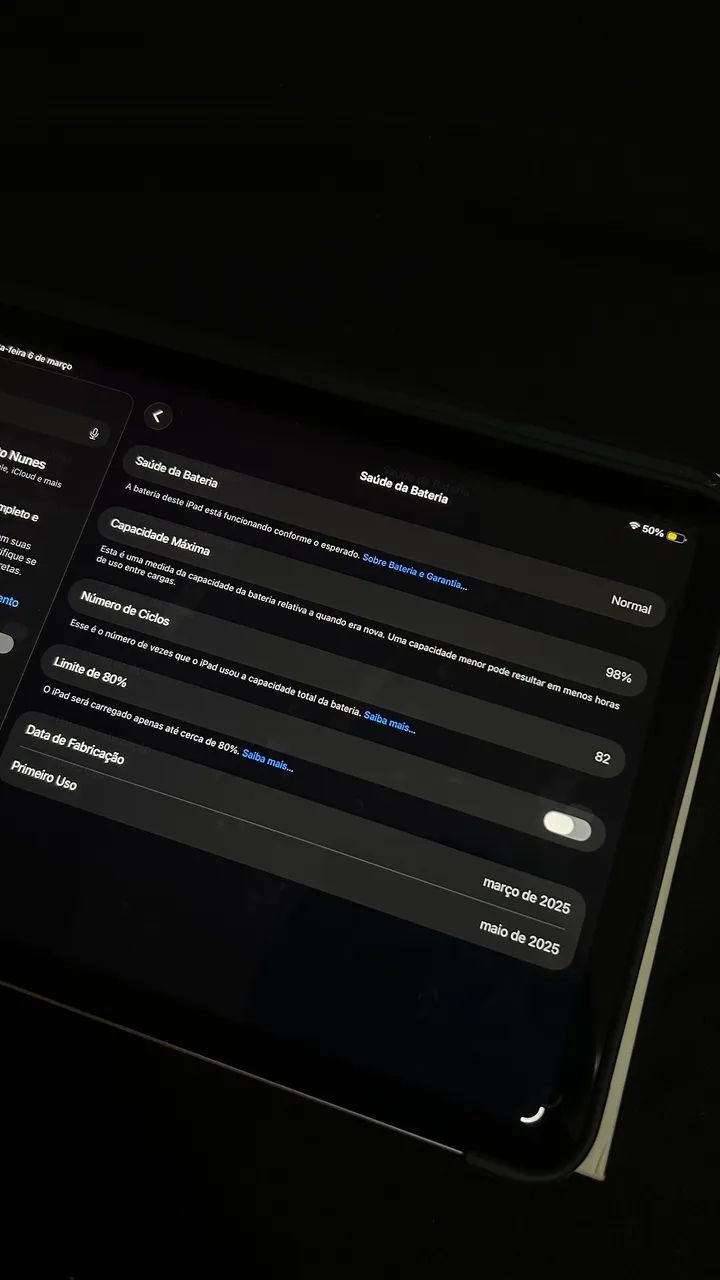 Apple iPad 11ª geração 128GB Prata 11" + Apple Pencil 1ª geração - Foto 6