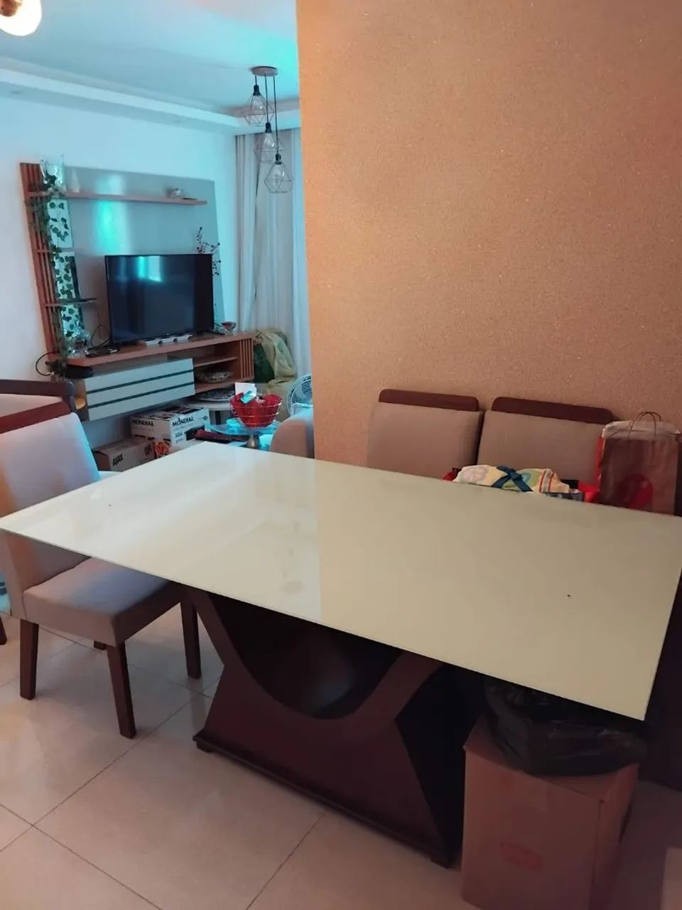 Mesa de jantar com 4 cadeiras  - Foto 2