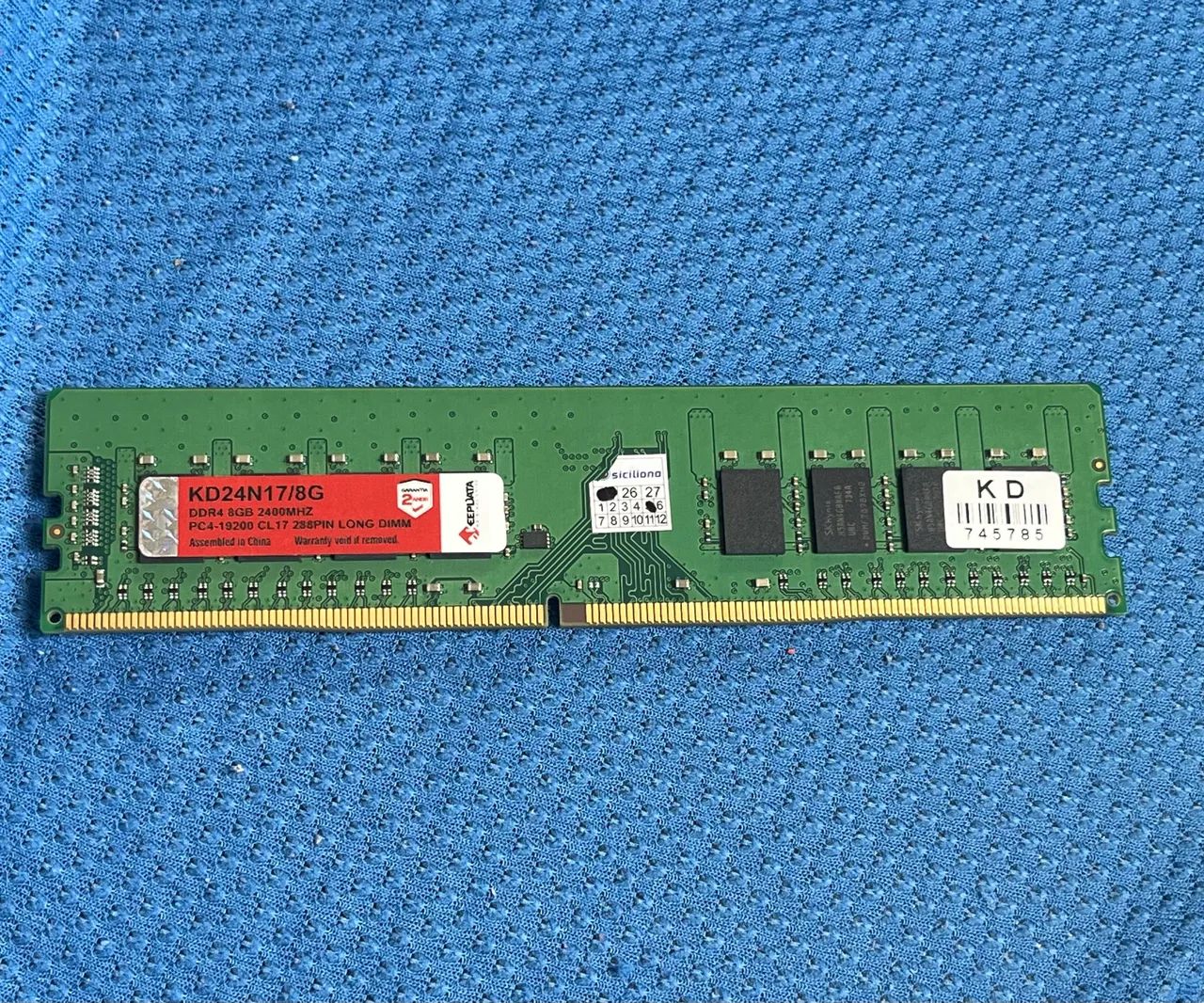 Memória ddr4 8Gb para PC 