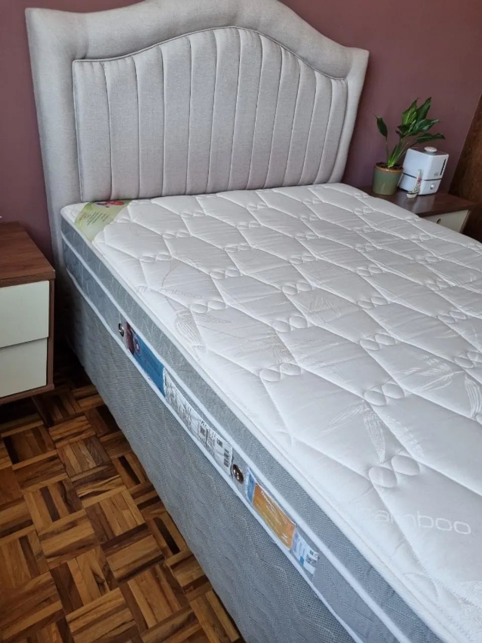 Cama de casal completa Ortochrin