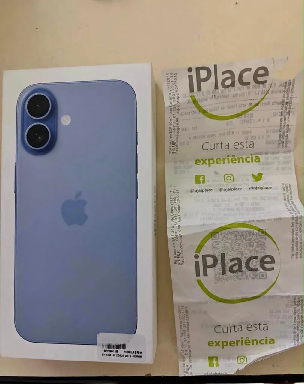 iPhone 17 256gb lacrado na caixa 