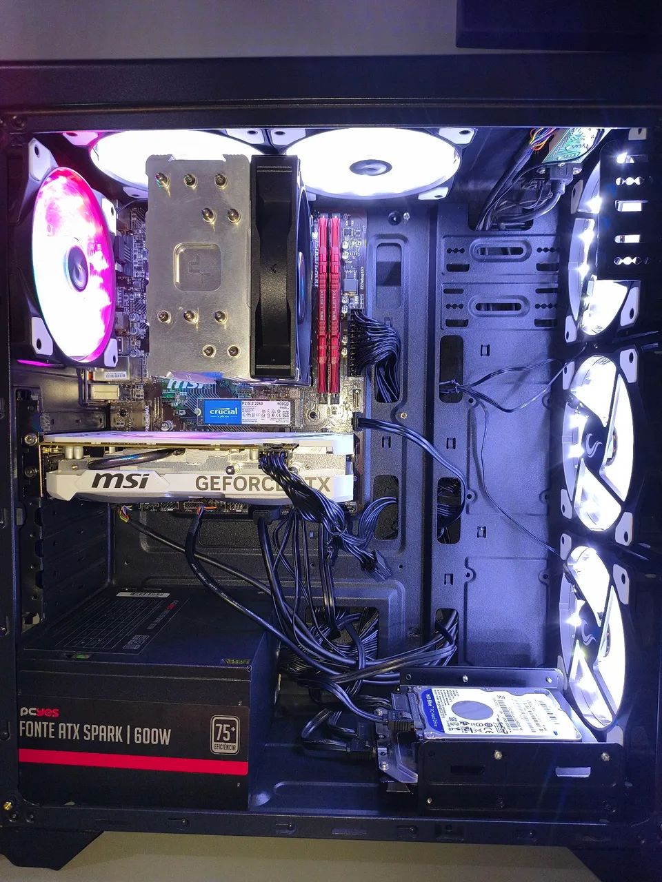 PC Gamer Completo Ryzen 5 RTX 4060 - Foto 2