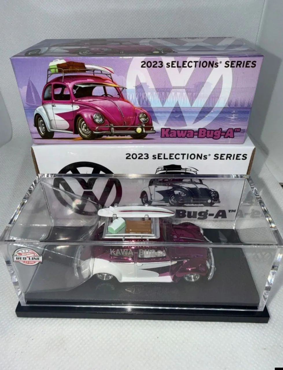 Hot Wheels RLC Kawa-Bug-A Selections Series 2023 VW Beetle Rosa