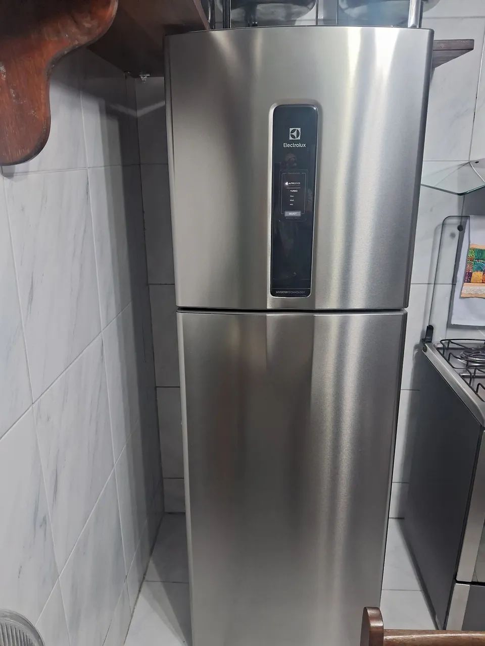 Geladeira Eletrolux nova inox  - Foto 2