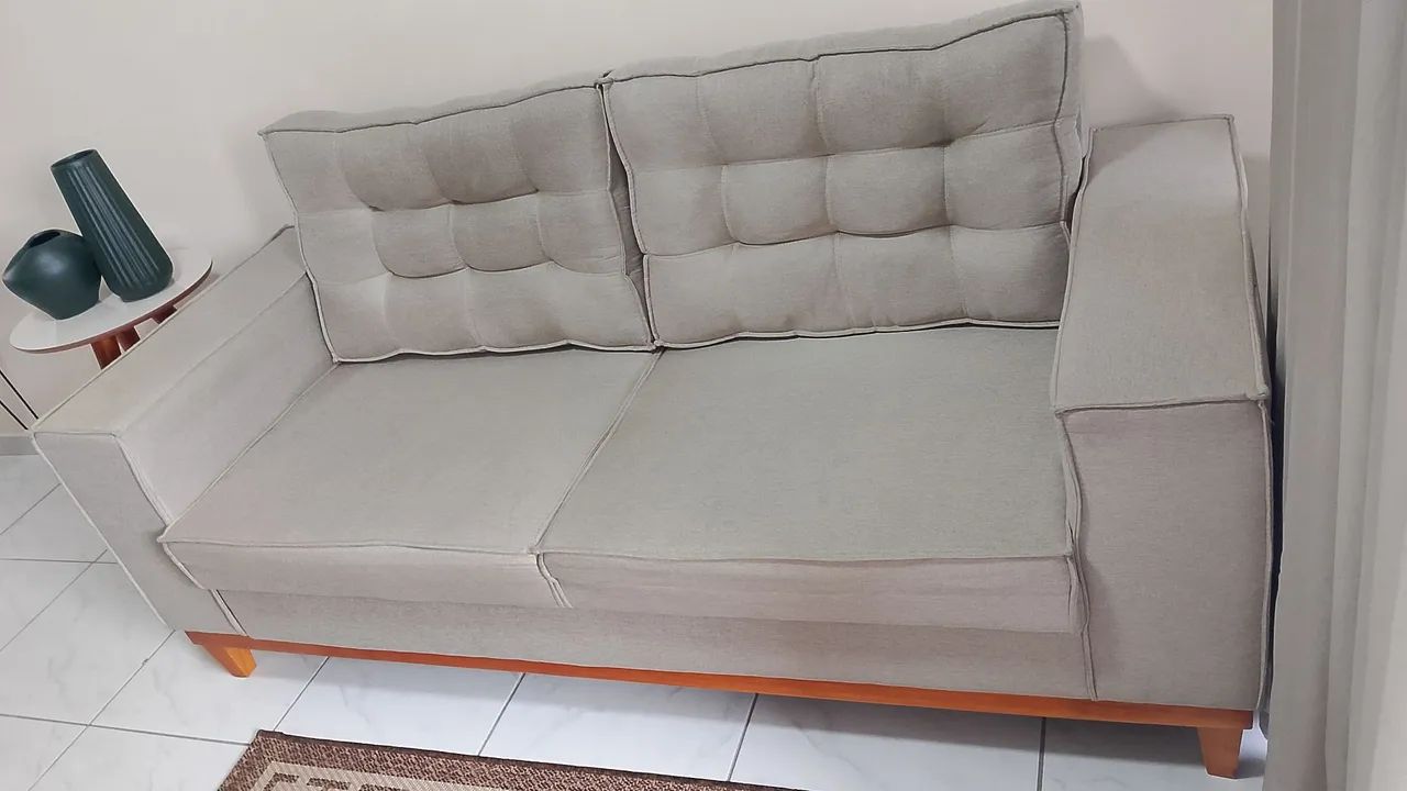 sofá lindo com 2 metros  - Foto 4