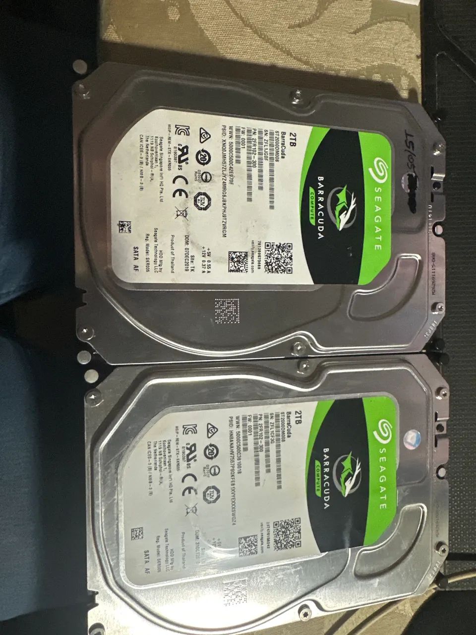 2x2tb hd seagate 