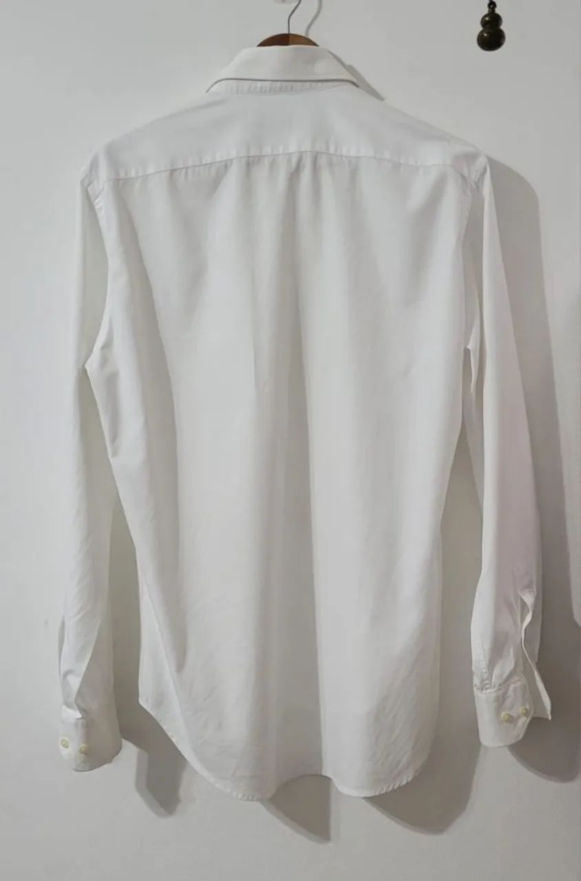 camisa branca zara man Tam M - Foto 3