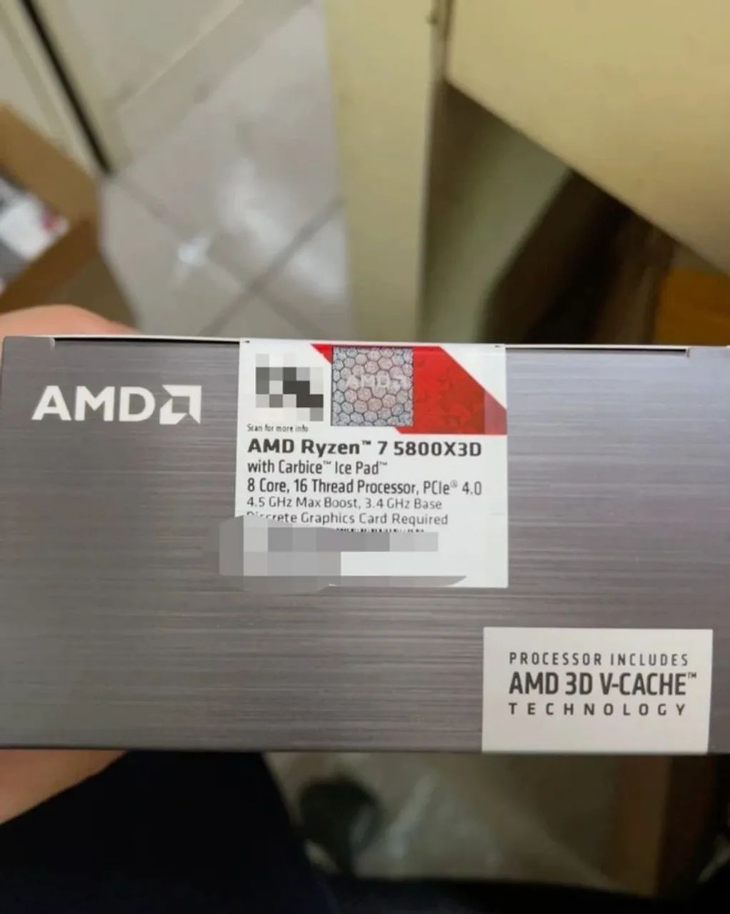 Processador AMD Ryzen 7 5800x3d - LACRADO - Foto 2