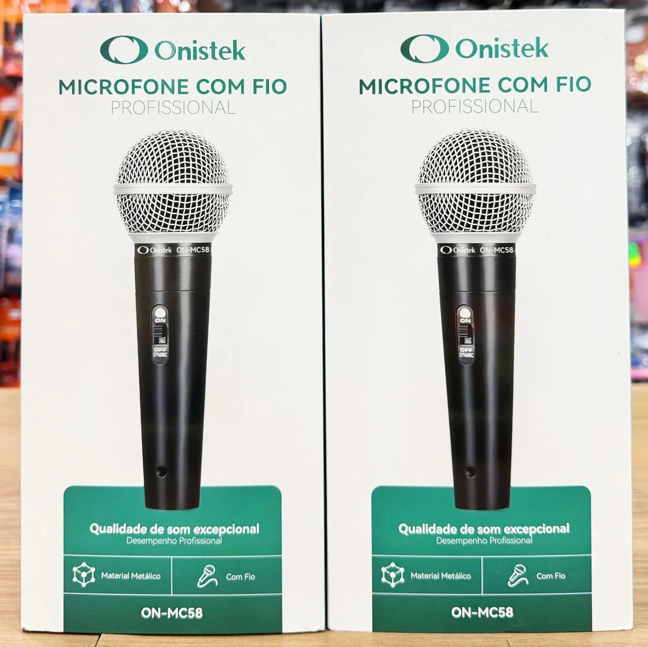 Microfone com fio Onistek  - Foto 3