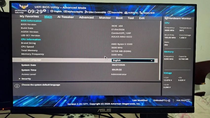 Pc gamer Ryzen 5 5500 + RX 5600 XT + 32 GB RAM - Foto 3