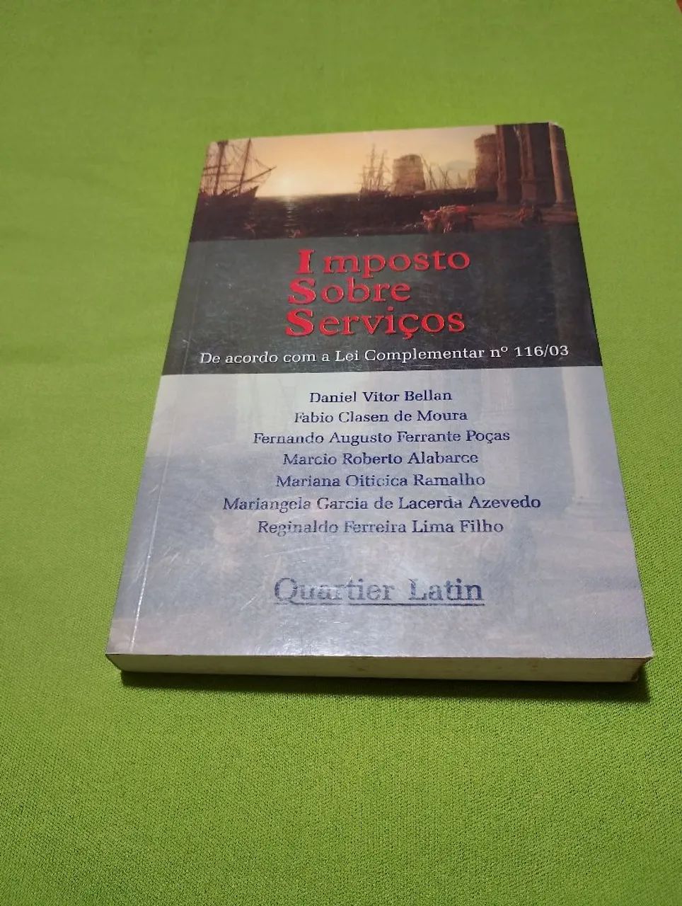 Livro Imposto sobre serviços 