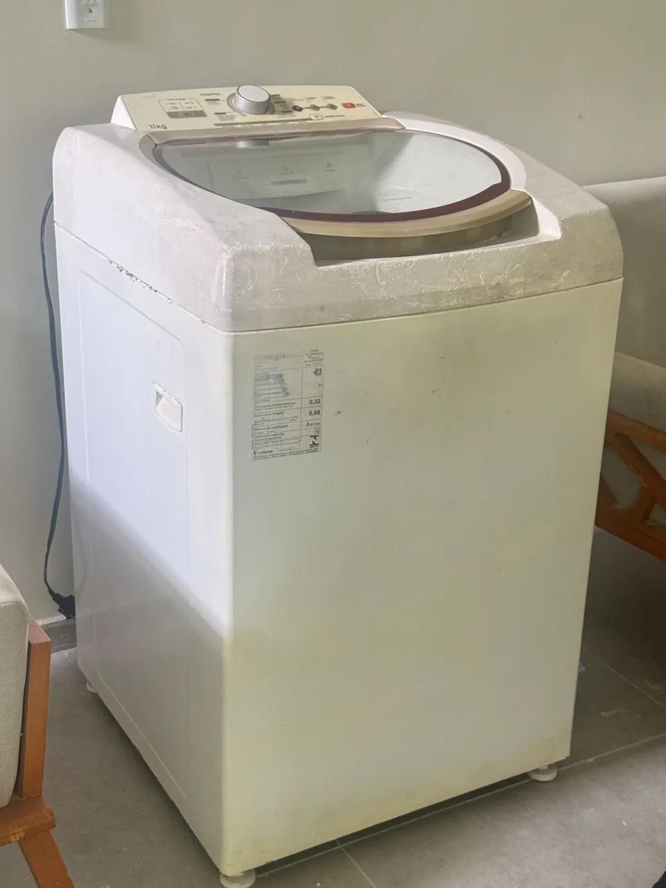 Máquina de lavar roupa 