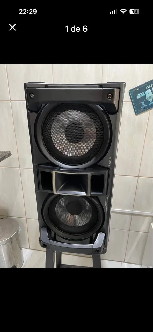 Caixa Sony Ss-gtr66h